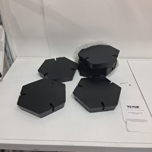 VEVOR RV LEVELING PADS - 9" - BLACK - (MODEL: CXFC03-4) image 2