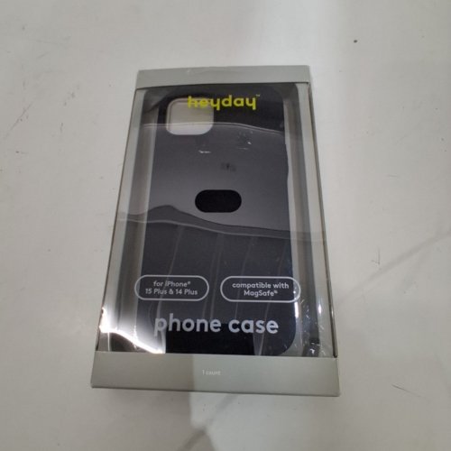 HEYDAY MAGSAFE SILICONE PHONE CASE FOR IPHONE 14 PLUS/15 PLUS - BLACK image 3