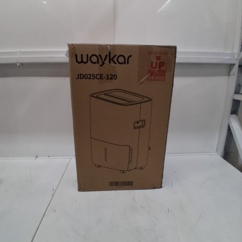 WAYKAR 120 PINTS ENERGY STAR DEHUMIDIFIER- FOR SPACES UP TO 6,000 SQ. FT 1.14 GALLONS WATER TANK-WHITE-(MODEL: JD025CE-120) image 6