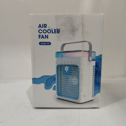 TIPTOP HOME PORTABLE AIR CONDITIONERS/ EVAPORATIVE AIR COOLER AC FAN - 3-SPEED - GREY / WHITE - (MODEL: F27) image 6
