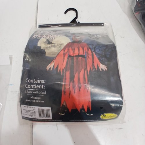 BOYS PARTYHOLIC THE KING OF HELL COSTUME - OSFM - RED/BLACK (STYLE: 13222) image 2