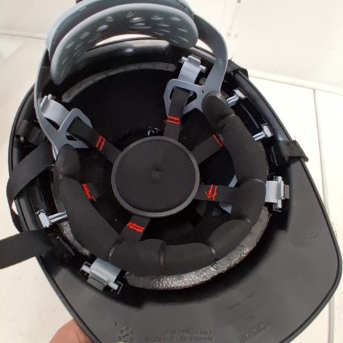 JACKSON SAFETY SENTRY2 TYPE 2 CAP-STYLE VENTED HARD HAT - CLASS C - SIZE 6.5 - 8.5 - BLACK - (MODEL: 22324) image 4