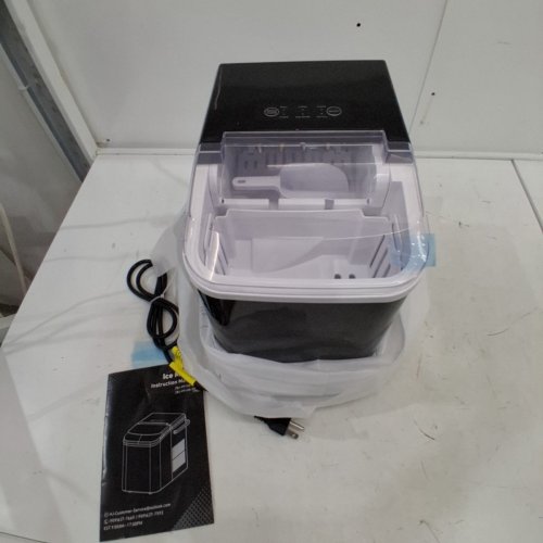 SWEETCRISPY COUNTERTOP ICE MAKER - 26LB - BLACK (MODEL: ZBJ-PP10A-BK) image 3