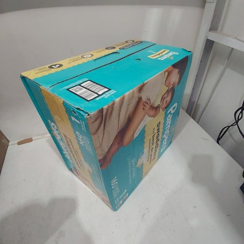 160PK PAMPERS SWADDLERS DISPOSABLE BABY DIAPERS - SIZE 1 (8-14LB) image 2