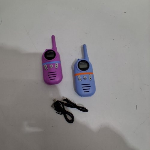 2PK INSPIREYES KID'S BATTERY OPERATED WALKIE TALKIES - PINK / BLUE (MODEL: GL-568) image 4