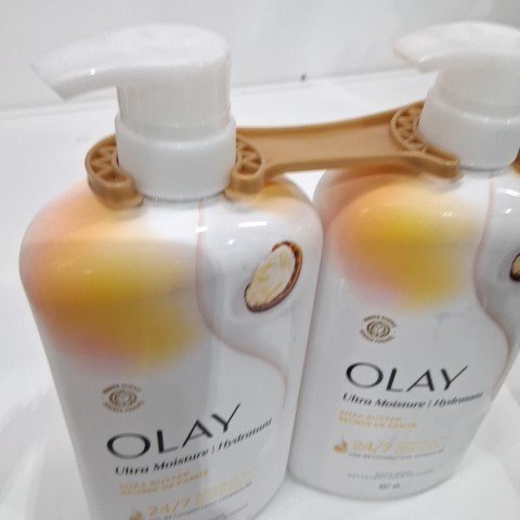 2PK OLAY ULTRA MOISTURE BODY WASH WITH VITAMIN B COMPLEX - SHEA BUTTER - 887ML image 3