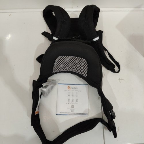ERGOBABY ALTA HIP SEAT ALL-POSITION BREATHABLE MESH HIP SEAT AND CARRIER - 12-45LBS - ONYX BLACK image 3