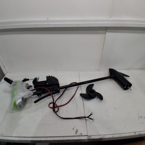GREENWORKS TROLLING MOTOR FOR BOAT USE - 55LBS THRUST - 12V - GREEN (MODEL: 9000107) image 2