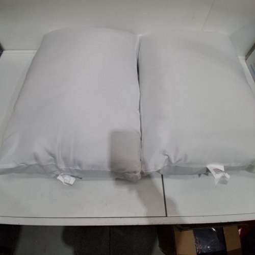 2PK MAINSTAY OVERSTUFFED PILLOWS - QUEEN - WHITE image 3