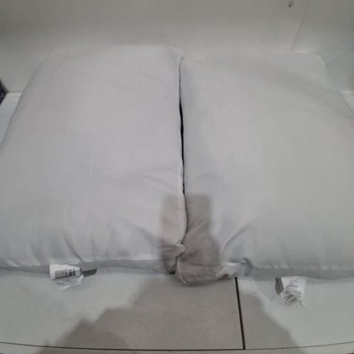 2PK MAINSTAY OVERSTUFFED PILLOWS - QUEEN - WHITE image 4