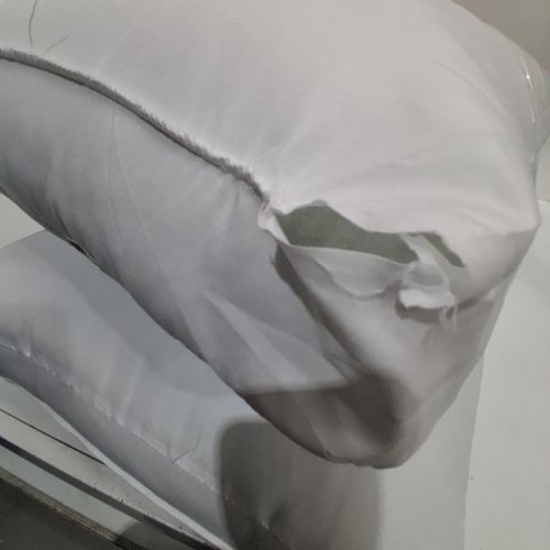2PK MAINSTAY OVERSTUFFED PILLOWS - QUEEN - WHITE image 5