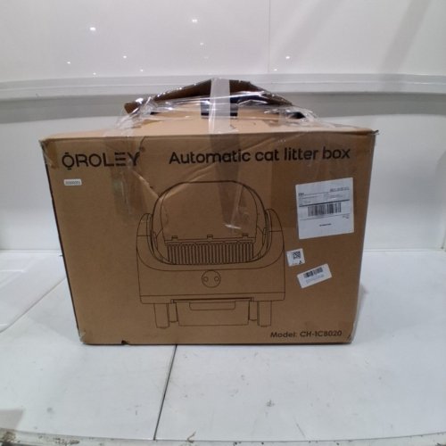 ELLENPET AUTOMATIC SELF-CLEANING CAT LITTER BOX WITH APP CONTROL - WHITE (MODEL: CH-ICB020) image 8