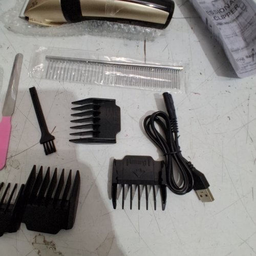 12PC TOOARTS PROFFESIONLAL DOG GROOMING KIT - BLACK/GOLD (MODEL : 00784107348288) image 6