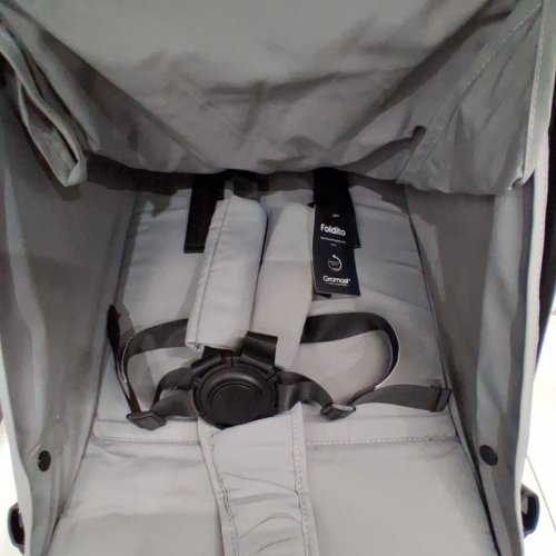 GROMAST FOLDITO ULTRA COMPACT & LIGHTWEIGHT FOLDING BABY STROLLER - GREY (MODEL: F2-CA) image 7