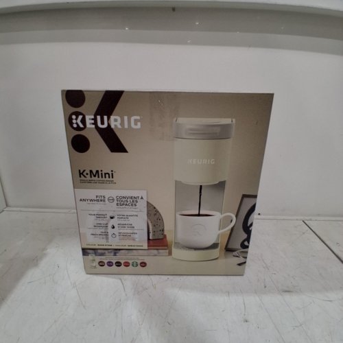 KEURIG K-MINI SINGLE SERVE HOT COFFE MAKER BREWER - 120V - 60HZ - 1520W - 12OZ - WARM STONE (MODEL: K-I K21/K-MINI V2) image 10