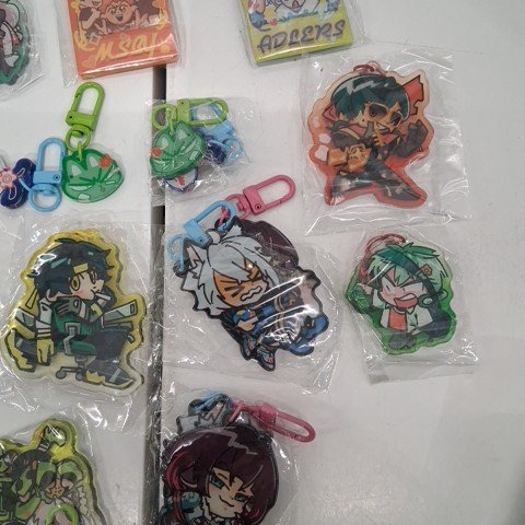 16PK ASSORTED ANIME KEYCHAINS - MULTICOLOR image 4