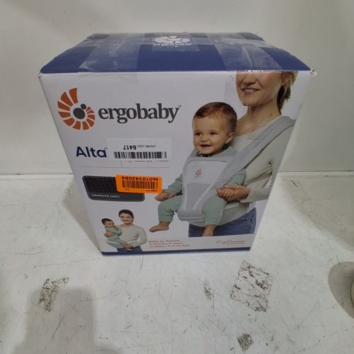 ERGOBABY ALTA HIP SEAT ALL-POSITION BREATHABLE MESH HIP SEAT AND CARRIER - 12-45LBS - GRAPHITE GREY (MODEL: BCHIPSFMGRAPH) image 3