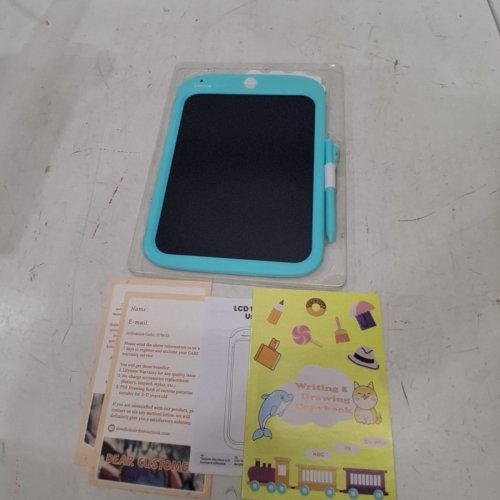 BRAVOKIDS LCD WRITING DRAWING TABLET DOODLE BOARD TABLET - 10" - BLUE (MODEL: LCD09) image 3
