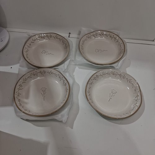 16PC LENOX HOMESPUN DINNERWARE SET - WHITE (MODEL: 898636) image 4