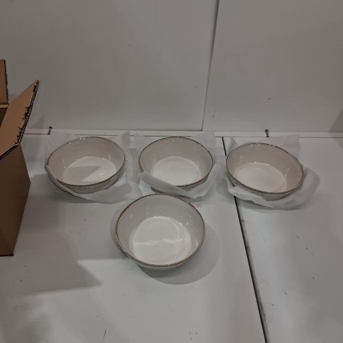 16PC LENOX HOMESPUN DINNERWARE SET - WHITE (MODEL: 898636) image 6