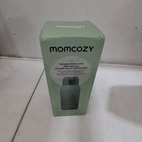 MOMCOZY PORTABLE BEVERAGE WARMER WITH DUAL HEATING MODES FOR BREAST MILK & WATER - 17OZ CAPACITY - PALE GREEN (MODEL: MW05) image 2
