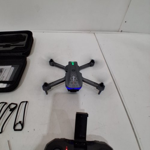 FERIETELF FOLDABLE MINI RC QUADCOPTER DRONE WITH 1080P CAMERA - BLACK (MODEL: TY-T29) image 2
