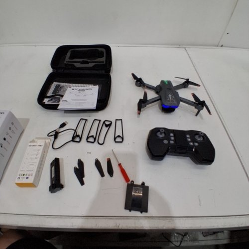 FERIETELF FOLDABLE MINI RC QUADCOPTER DRONE WITH 1080P CAMERA - BLACK (MODEL: TY-T29) image 4