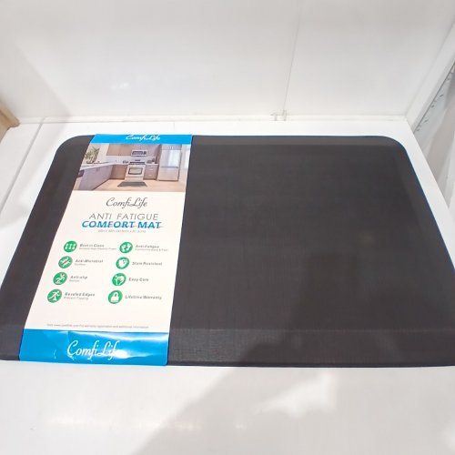 COMFILIFE ANTI FATIGUE FLOOR MAT - 32" X 20" - BLACK image 2