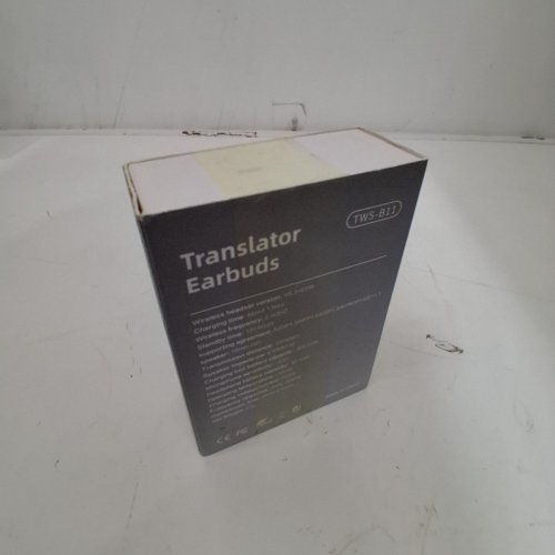 BLUETOOTH WIRELESS LANGUAGE TRANSLATOR EARBUDS - BLACK (MODEL: TWS-B11) image 3