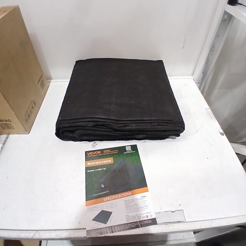 NON WOVEN GEOTEXTILE HEAVY DUTY FABRIC FOR LANDSCAPING - 15FTX20FT - BLACK (MODEL:15*20FT136) image 2