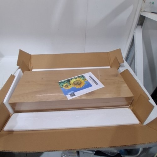 2PK FUN MEMORIES DEEP FLOATING SHELVES - 24" X 10" - OAK image 2