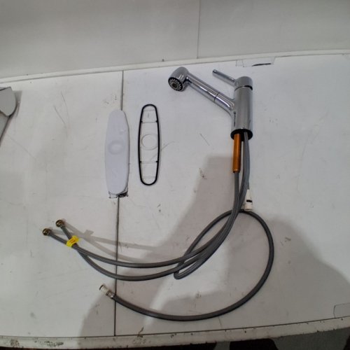 MOEN METHOD ONE-HANDLE PULLOUT MODERN KITCHEN FAUCET WITH POWER CLEAN - CHROME (MODEL: 7585C) image 2