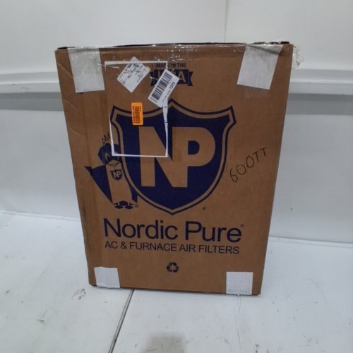 4PK NORDIC PURE REPLACEMENT AC FURNACE AIR FILTERS - 18" X 25" X 1" image 3