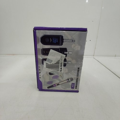 UHF WIRELESS MIC TRANSMITTER RECEIVER image 3