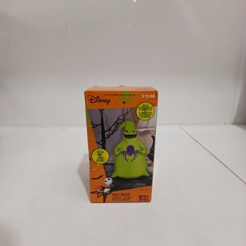 DISNEY OOGIE BOOGIE AIRBLOWN INFLATABLE - 18.5" TALL - GREEN image 2