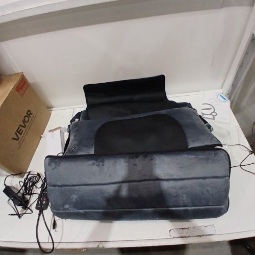 COMFIER FULL BODY HEATED MASSAGE MAT WITH SHAITSU NECK PILLOW - NAVY BLUE/BLACK (MODEL: CF-3603U) image 3