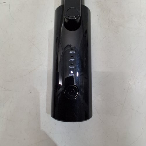 CARESKY 2-IN-1 CORDLESS CURLING BRUSH | 1‑1/2" | 4 TEMPERATURE SETTINGS 300–410°F - BLACK (MODEL: GT-2501) image 2
