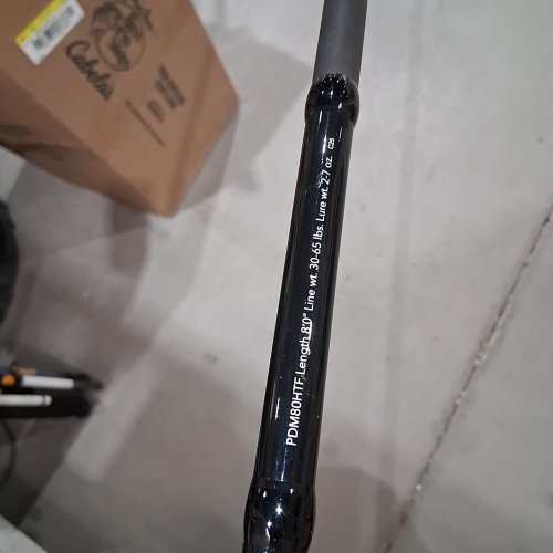 BPS PREDATOR MUSKY CASTING ROD - 8FT - HEAVY (MODEL: PDM80HTF) image 2