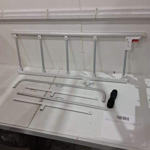 VEVOR FOLDABLE BED RAIL - 27.6" X 31.7" X 16.7" - WHITE (MODEL: HFK-5116-2) image 2