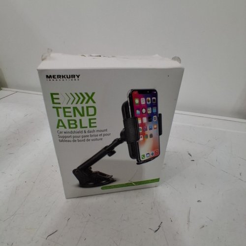 MERKURY INNOVATIONS EXTENDABLE CAR WINDSHIELD & DASH MOUNT - BLACK image 4