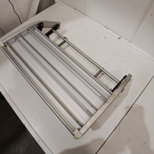 RVSNAIL FOLDABLE 1-STEP MANUAL RETRACTABLE RV STEPS - 400 LBS LOAD CAPACITY - SILVER image 3