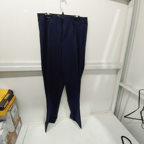 WOMEN'S TALBOTS SOUTHAMPTON MID RISE STRAIGHT LEG TAILORED PANT - 6 PETITE - NAVY image 2