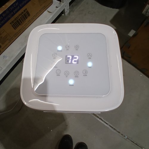 AOBOSI PORTABLE AIR CONDITIONER - REMOTE CONTROLLED, WIFI ENABLED, SILENT MODE, DEHUMIDIFIER - 10000 BTU - WHITE (MODEL: ‎ABS-A019E-06KR) image 2