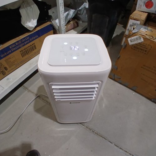 AOBOSI PORTABLE AIR CONDITIONER - REMOTE CONTROLLED, WIFI ENABLED, SILENT MODE, DEHUMIDIFIER - 10000 BTU - WHITE (MODEL: ‎ABS-A019E-06KR) image 4