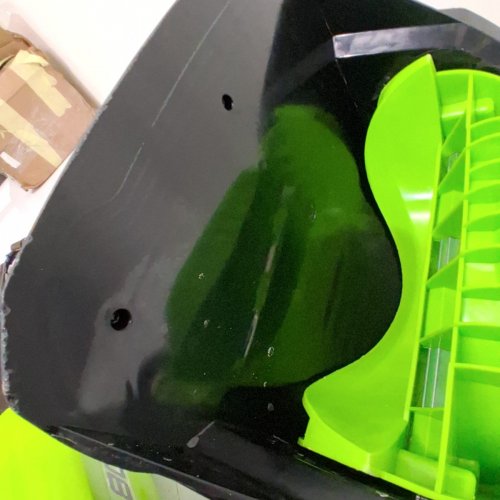 GREENWORKS **TOOL ONLY** PRO BRUSHLESS CORDLESS MOTOR SNOW SHOVEL- 80 V MAX POWER - 12" - GREEN (MODEL: GLSS80000/2601202) image 4