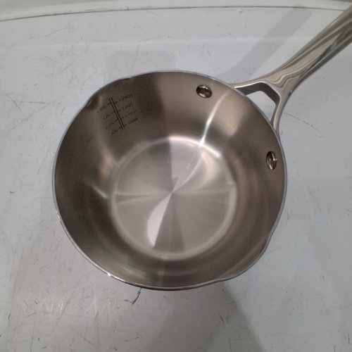 FIGMINT NONSTICK CERAMIC COATED SAUCE PAN - 1.5QT - STAINLESS STEEL image 4