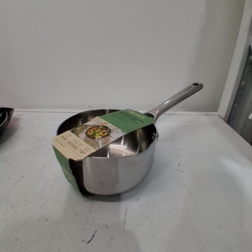 FIGMINT NONSTICK CERAMIC COATED SAUCE PAN - 1.5QT - STAINLESS STEEL image 5