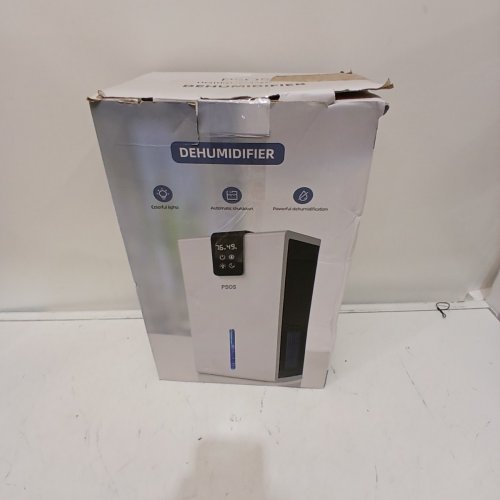 PSOS DEHUMIDIFIER FOR BASEMENTS WITH AUTO SHUT OFF AND 2 WORKING MODES - 900SQ.FT - WHITE (MODEL: PS-01SG) image 5