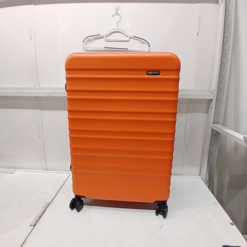 AMAZON BASICS HARDSIDE SPINNER SUITCASE LUGGAGE - 30" - ORANGE image 2