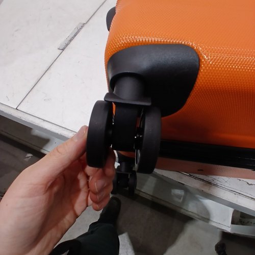 AMAZON BASICS HARDSIDE SPINNER SUITCASE LUGGAGE - 30" - ORANGE image 4